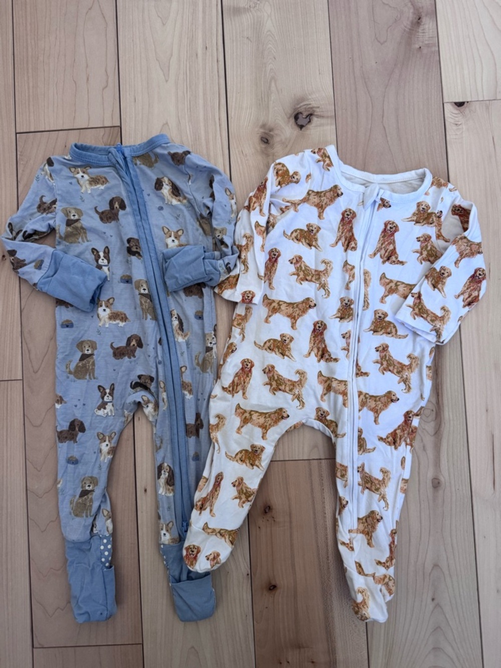 Baby Dog Print‎ Onesie Bundle